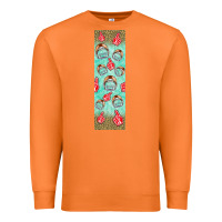 Carrot american football with lightning bolt  pen wrap Premium Sweatshirt - BundleAndBundleShop