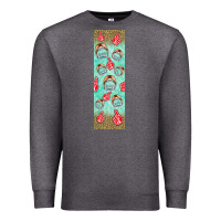 Charcoal Heather american football with lightning bolt  pen wrap Premium Sweatshirt - BundleAndBundleShop