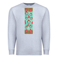 Heather Grey american football with lightning bolt  pen wrap Premium Sweatshirt - BundleAndBundleShop