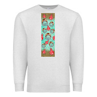 Oatmeal Heather american football with lightning bolt  pen wrap Premium Sweatshirt - BundleAndBundleShop