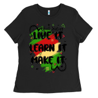 Black 365 days Ladies Tee - MaliasSmallBusiness