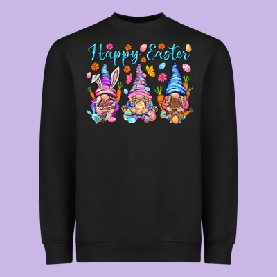 Happy Easter Gnomies Easter Day Heavyweight Sweatshirt Designed By Howdyjamesfarm