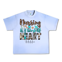 Grape Ice nursing is a work of heart Urban Heavy Tee - JahusDesignShop