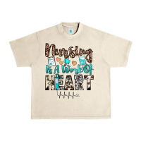 Sandshell nursing is a work of heart Urban Heavy Tee - JahusDesignShop