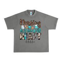 Tornado nursing is a work of heart Urban Heavy Tee - JahusDesignShop
