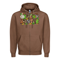 Chestnut Lucky hunter St. Patrick's Day Zipper Hoodie - OliviaCreatesArt