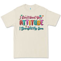 Bone i don't need your attitude i brought my own Premium Tee - MaliasSmallBusiness