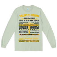 Matcha TAURUS FACTS Long Sleeve Tee - Bettercallsaul