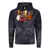 Cloud Black Trick Or Treat Chimpanzee Vintage Hoodie - LillyAllenDesigns