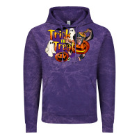 Cloud Purple Trick Or Treat Chimpanzee Vintage Hoodie - LillyAllenDesigns