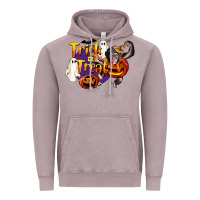 Vintage Zinc Trick Or Treat Chimpanzee Vintage Hoodie - LillyAllenDesigns