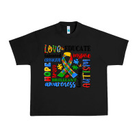 Black autism awareness typography Urban Heavy Tee - Artiststas