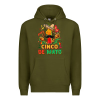 Army Green My first cinco de mayo Premium Hoodie - FaDigitalArtStudio