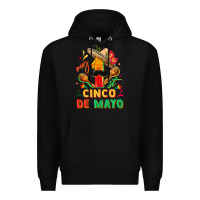 Black My first cinco de mayo Premium Hoodie - FaDigitalArtStudio