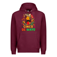 Burgundy My first cinco de mayo Premium Hoodie - FaDigitalArtStudio