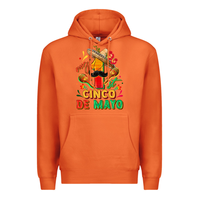 My First Cinco De Mayo Premium Hoodie by FaDigitalArtStudio | Teevron