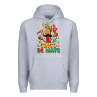 Heather Grey My first cinco de mayo Premium Hoodie - FaDigitalArtStudio