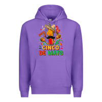 Purple My first cinco de mayo Premium Hoodie - FaDigitalArtStudio