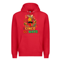 Red My first cinco de mayo Premium Hoodie - FaDigitalArtStudio