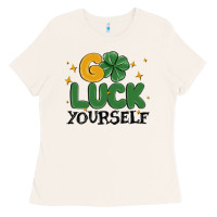 Go Luck Yourself Ladies Tee | Teevron