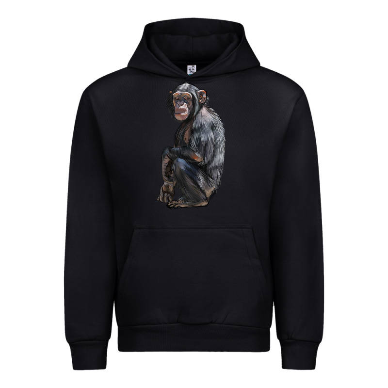 Chimpanzee Illustrations Urban Hoodie by LillyAllenDesigns | Teevron