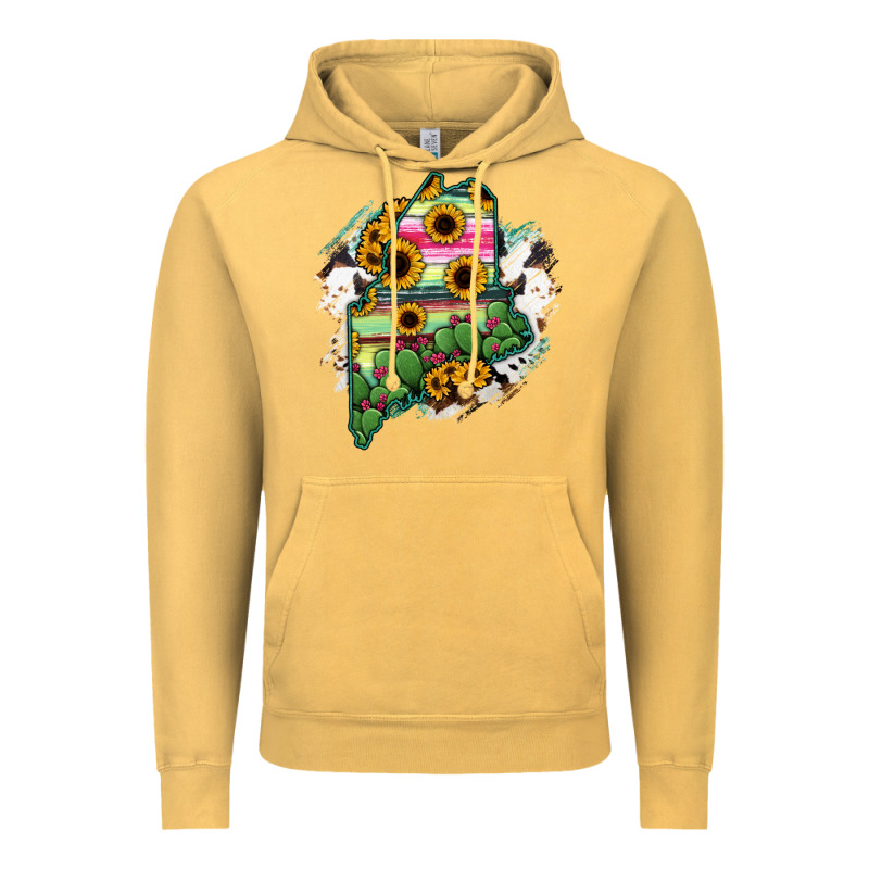 Maine Vintage Hoodie by RanaPortraitStore | Teevron