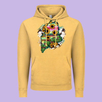 Maine Vintage Hoodie Designed By Ranaportraitstore