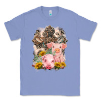 Colony Blue Western Pigs with Crosses Classic Tee - LillyAllenDesigns