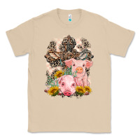 Mushroom Western Pigs with Crosses Classic Tee - LillyAllenDesigns