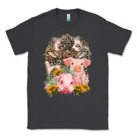 Smoke Western Pigs with Crosses Classic Tee - LillyAllenDesigns