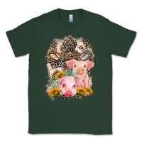 Western Pigs With Crosses Classic Tee | Teevron