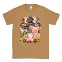 Toasted Coconut Western Pigs with Crosses Classic Tee - LillyAllenDesigns