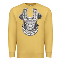 Antique Gold Chest Protector Fa Element Premium Sweatshirt - FaDigitalArtStudio