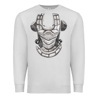Dove Grey Chest Protector Fa Element Premium Sweatshirt - FaDigitalArtStudio