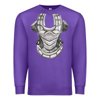 Purple Chest Protector Fa Element Premium Sweatshirt - FaDigitalArtStudio