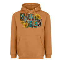 Meerkat Western Blessed Heavyweight Hoodie - FaDigitalArtStudio