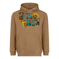 Toasted Coconut Western Blessed Heavyweight Hoodie - FaDigitalArtStudio