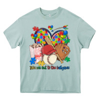 Arona take me out to the ballgame  autism baseball Heavy Core Tee - MaliasSmallBusiness