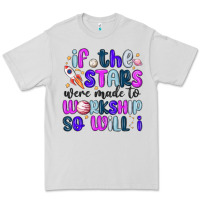 Dove Grey if the stars were made to worship so will i Premium Tee - MaliasSmallBusiness