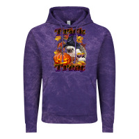 Cloud Purple Halloween Hedgehog Trick Or Treat Vintage Hoodie - LillyAllenDesigns