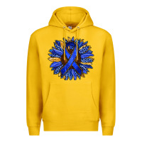 Lemon Colon Cancer Awareness sunflower Premium Hoodie - RanaPortraitStore