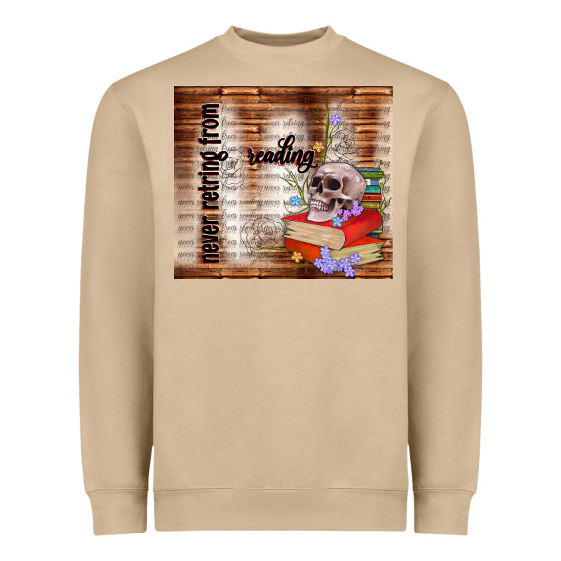 Never Retring From Reading Heavyweight Sweatshirt by TumblerDesignByShophia | Teevron