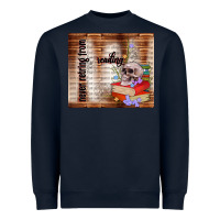 Navy never retring from reading Heavyweight Sweatshirt - TumblerDesignByShophia