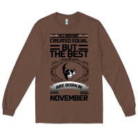 Chestnut NOVEMBER Long Sleeve Tee - Bettercallsaul