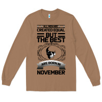 Toasted Coconut NOVEMBER Long Sleeve Tee - Bettercallsaul