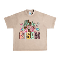French Oak he is risen Urban Heavy Tee - Artiststas