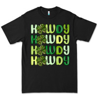 Black howdy st patrick s day Premium Tee - MaliasSmallBusiness