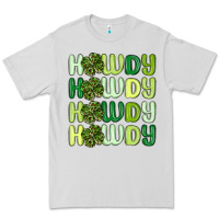 Dove Grey howdy st patrick s day Premium Tee - MaliasSmallBusiness