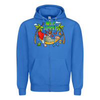 True Royal Hello Summer Zipper Hoodie - CowCowDesign