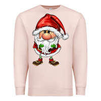 Pale Pink santa gnomes Premium Sweatshirt - FaDigitalArtStudio
